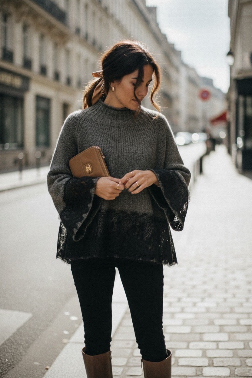 PULL DENTELLE ELODIE