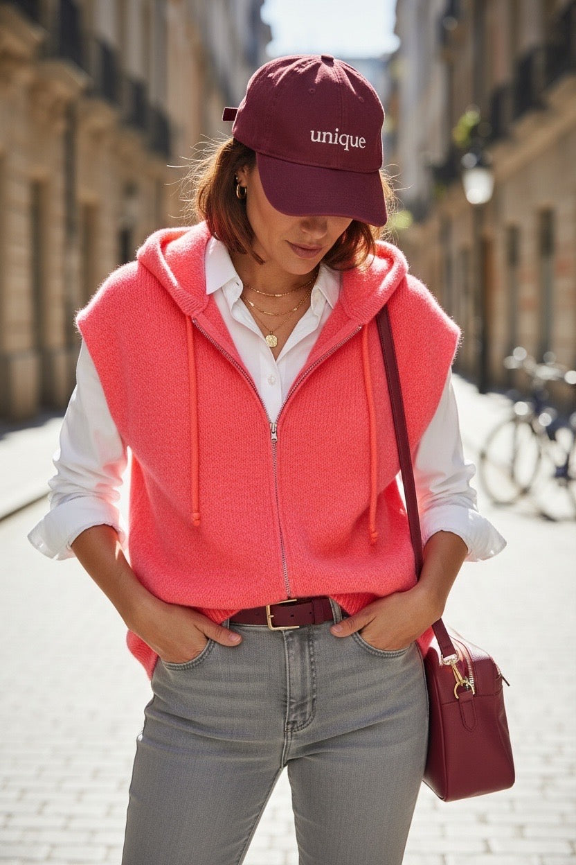 GILET KID MOHAIRE 40%