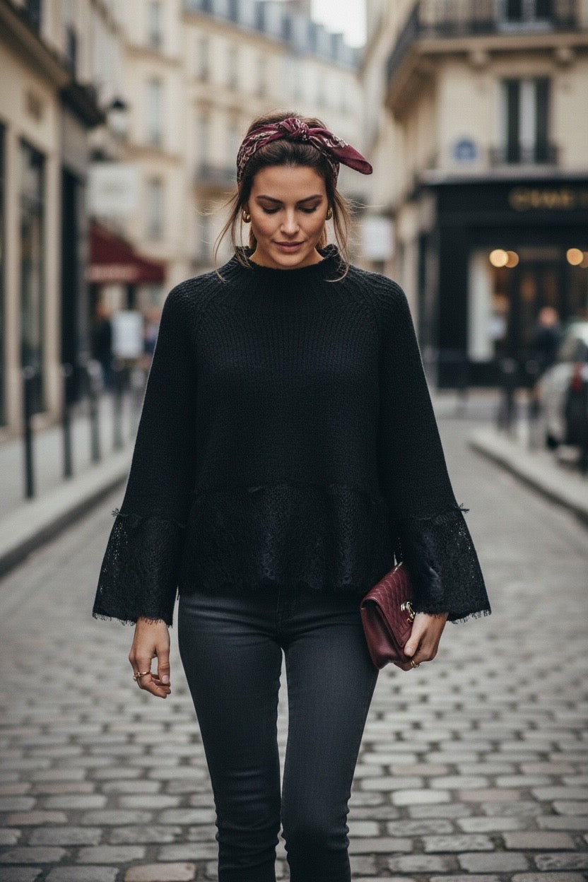 PULL DENTELLE ELODIE