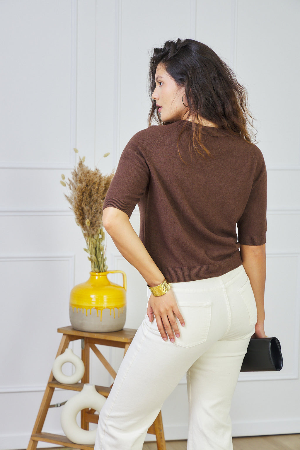 PULL SANS MANCHE ESSENTIEL ÉLÉONORE