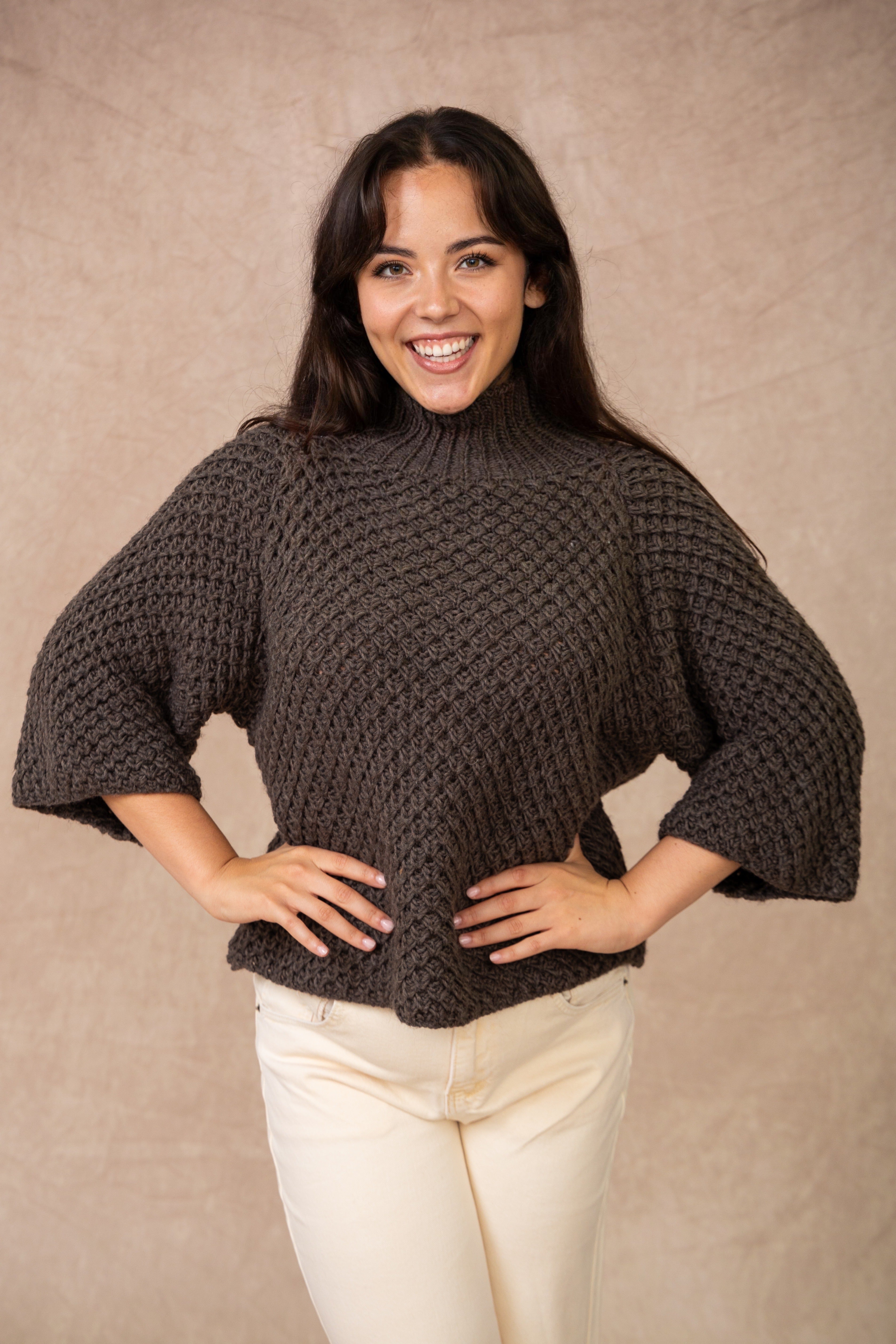 PULL MAIL COL CHEMINE ELINA