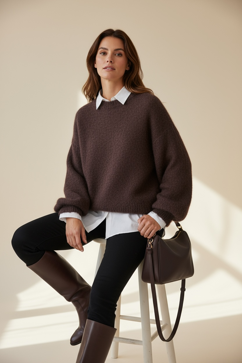 PULL SOPHIE 80% KID MOHAIR