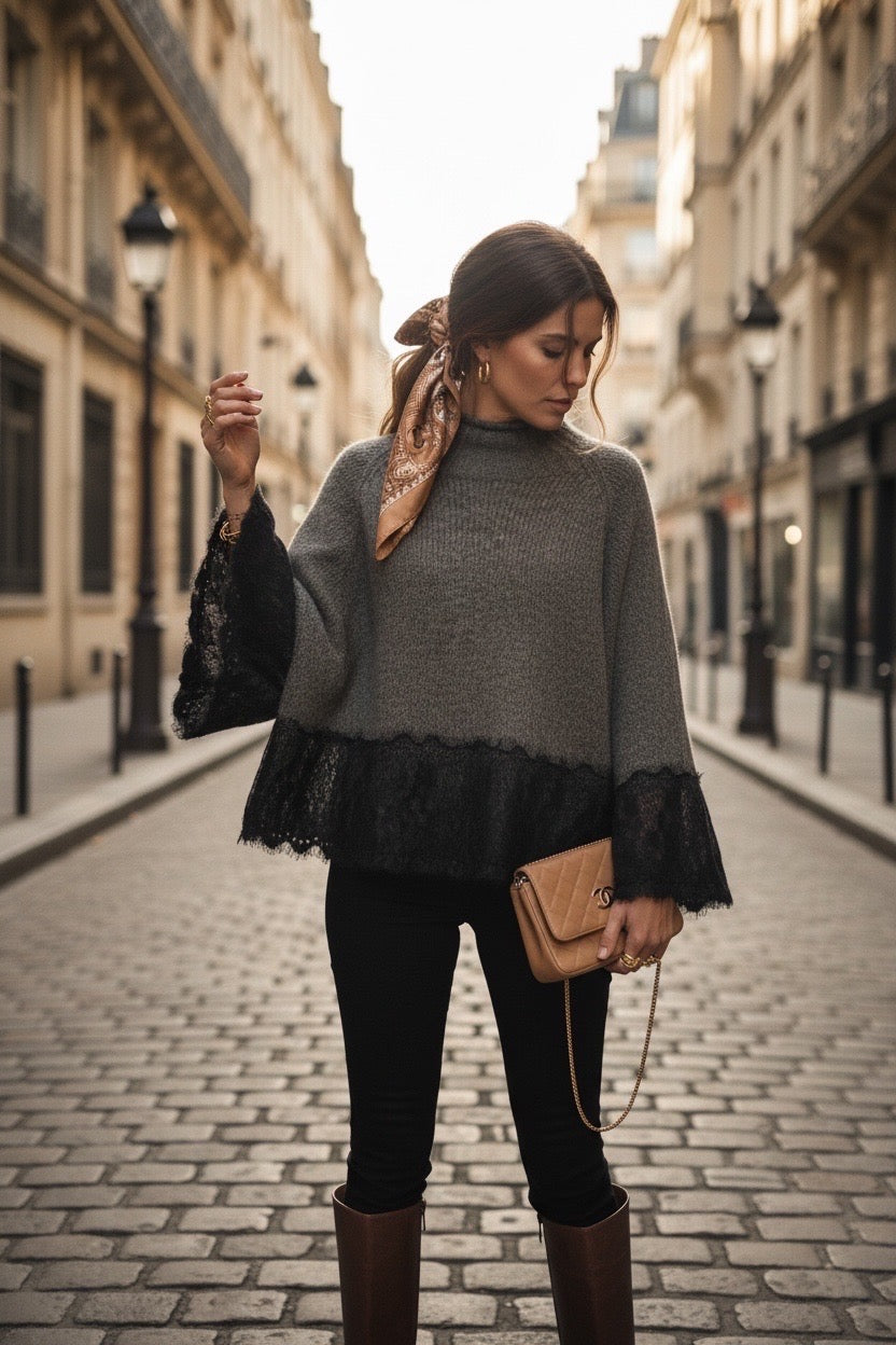 PULL DENTELLE ELODIE