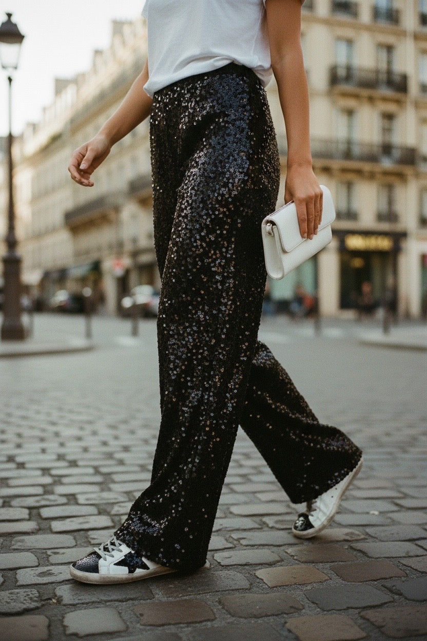 PANTALON SEQUIN