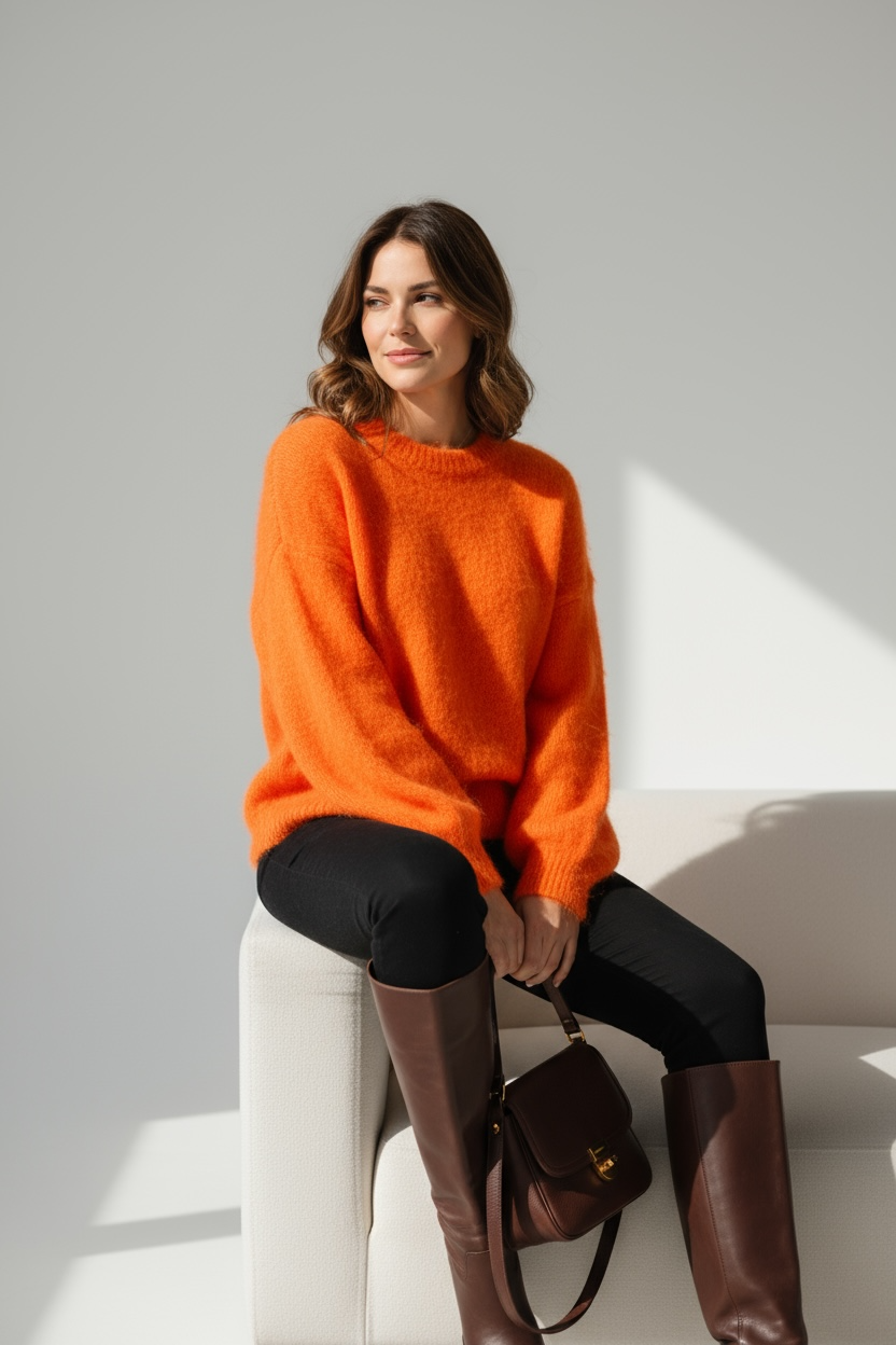 PULL SOPHIE 80% KID MOHAIR