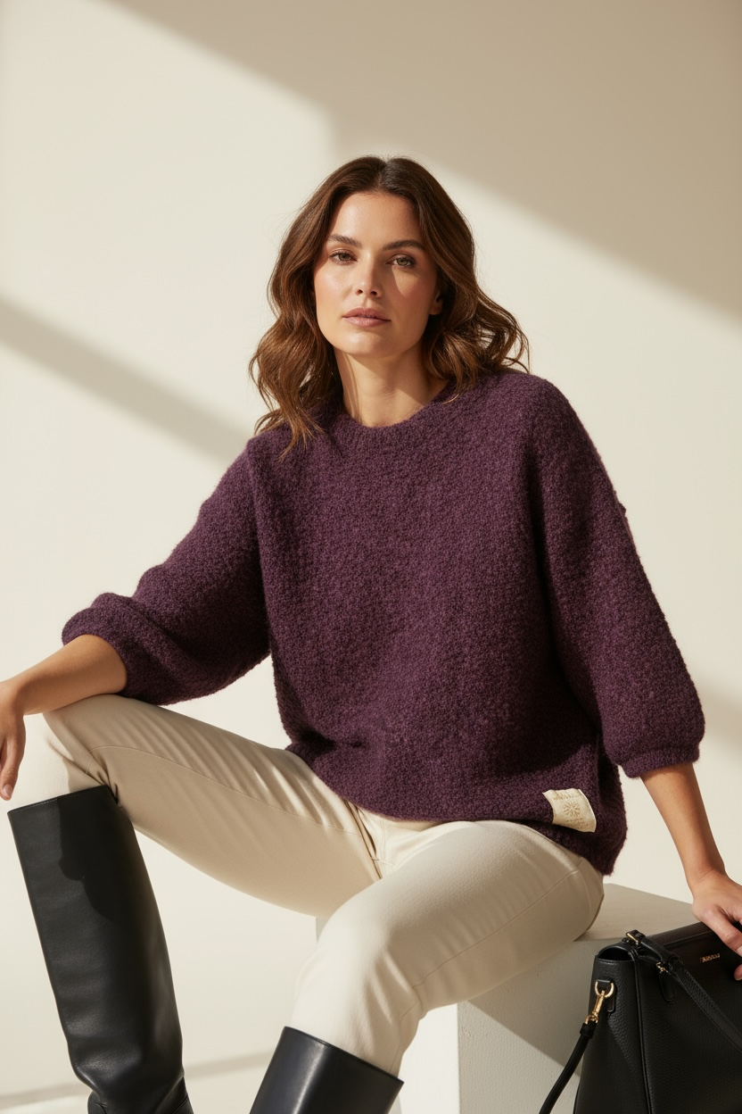 PULL KRISTINA BOUCLETTE KID MOHAIR