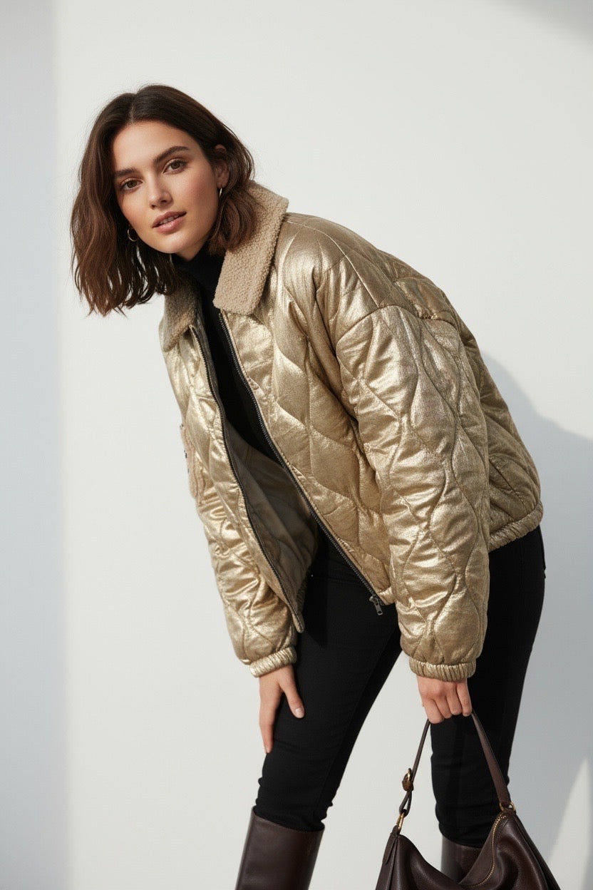 VESTE GOLD AMIRA