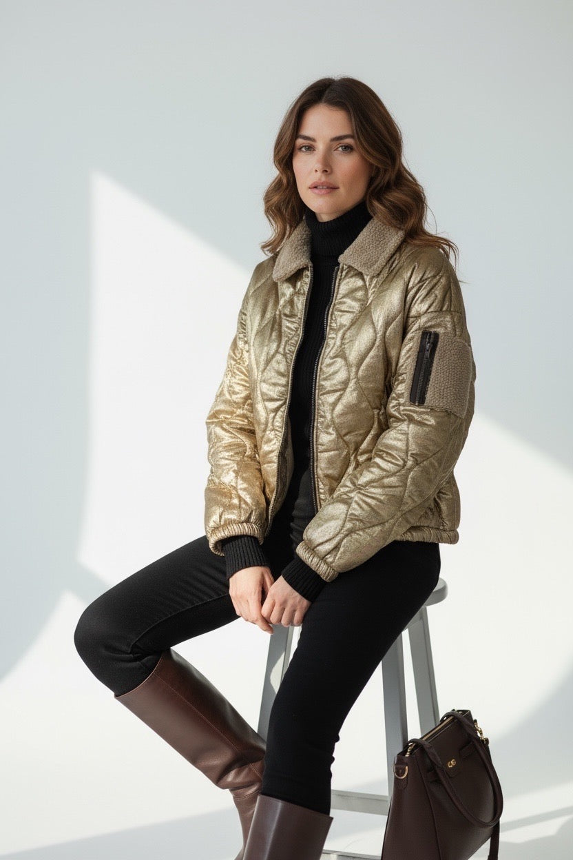 VESTE GOLD AMIRA