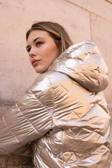 DOUDOUNE RÉVERSIBLE LONGUE