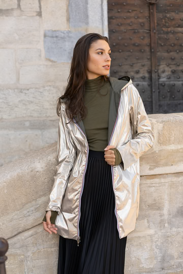 IMPERMÉABLE RÉVERSIBLE LONG